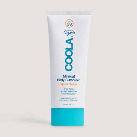 Mineral Body Sunscreen in Tropical Coconut