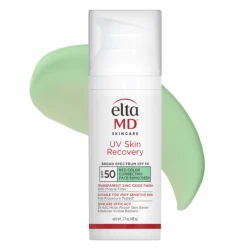 UV Skin Recovery Red Color Correcting Green Tint SPF 50